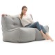 Twin Couch Double Seater Sofa