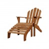 Teak Adirondack chair