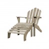 Teak Adirondack chair