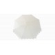 BILLY FRESH 3M WHITEHAVEN ALUMINIUM UMBRELLA - CREAM WITH WHITE TRIM