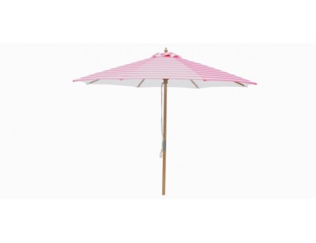 BILLY FRESH 3M BAMBOO FLAMINGO UMBRELLA - PINK