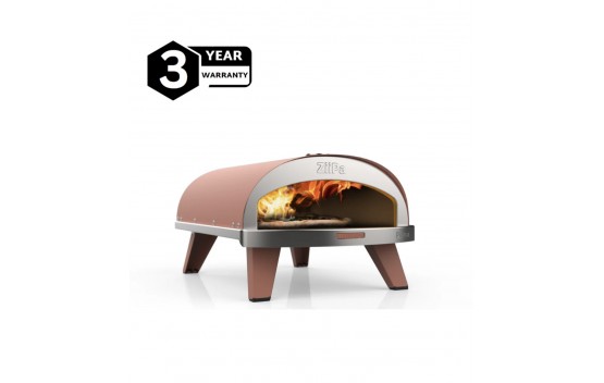 ZiiPa Piana Gas Fired Pizza Oven with Rotating Stone – Charcoal/Charbon