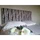 Upholsted Bedhead King size Lunar- Coffee
