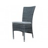 Canberra High Back Outdoor Dining chair Grey